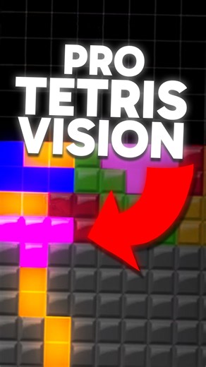 What Pro Tetris Vision Looks Like… #tetris #gaming #esports #tetris99 #esports #fyp #classictetris