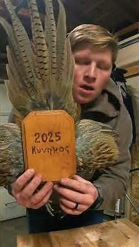 Go watch the full video on my channel! How I Mounted a Pheasant for Under $25 — Simple DIY