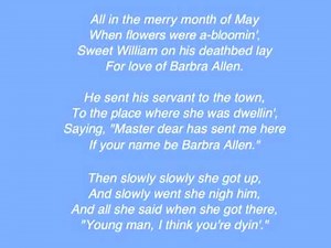 Barbara Allen - Folksong