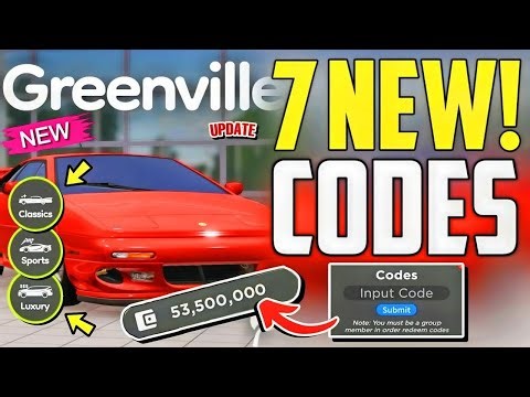 ⚠️UPDATE!⚡[CODES]⚠️GREENVILLE ROBLOX CODES - GREENVILLE CODES 2026