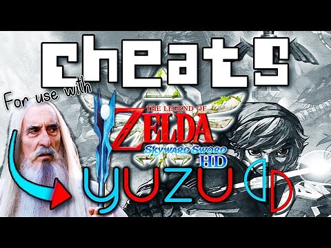 Cheats for Zelda Skyward Sword HD for use with Yuzu