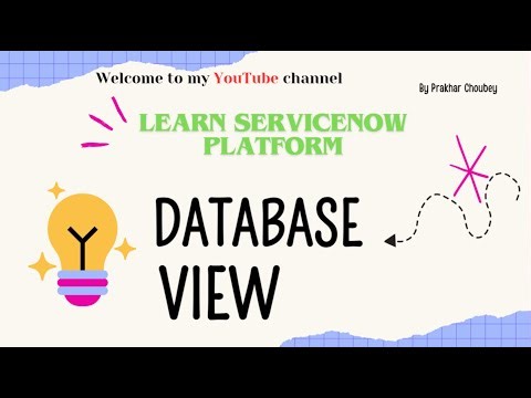 #7 ServiceNow DataBase View #advance #reports #learn #servicenow #platform #database #view #viral