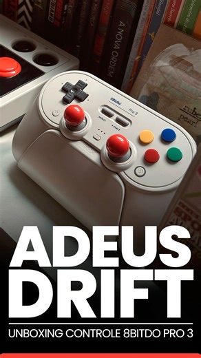 8BitDo Pro 3: O Novo REI do Custo-Benefício? (Adeus Drift) #8bitdo #8bitdopro3 #shorts