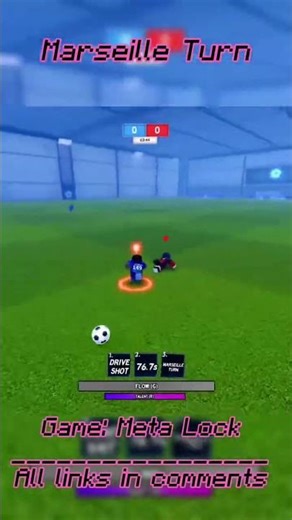 [Meta Lock] Beautiful Dribbling Showcase | #metalock #bluelockrivals #saeitoshi #bluelock #fypシ