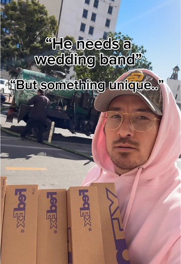 Custom White Gold Cuban Ring for Men