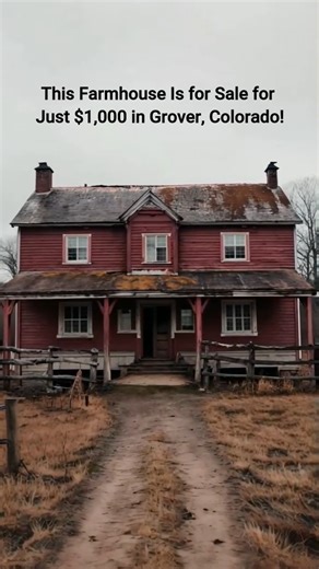 1.6M views · 18K reactions | This Abandoned Farmhouse Is for Sale for Just $1,000 in Grover, Colorado! | Abandoned Places Story | Facebook