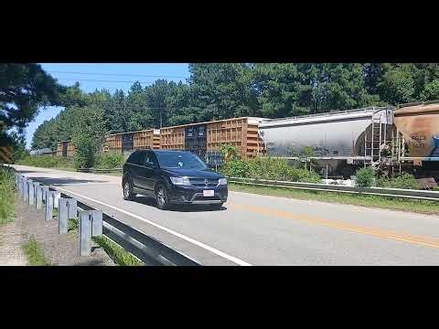 CSX M416 Leaves Collier Yard in Petersburg and heads Northbound