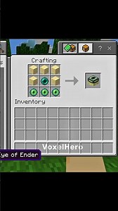 craft end portal frame #minecraft #gaming
