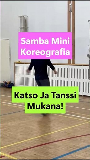Samba Minikoreografia 💃🔥 | Tanssi mukana #shorts