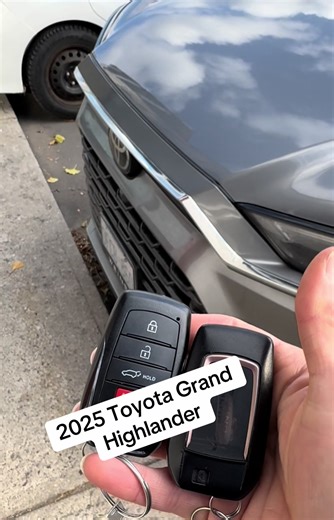 2025 Toyota Grand Highlander Fresh OEM Smart key cut and programmed at our at our store location!🍁Need a key for your motorcycle? Come visit us at 798 Wilson Ave, Toronto!🍁🔐🍁🔐🍁Need a car key? Don’t wait till you lose that one and only key you have for your car! Give us a call! 🍁🔐🍁No need to call the dealer! 🍁🚘🍁 need a car key? Spare key? Come visit us at 798 Wilson Ave, Toronto! @mapleleaflocksmith #mapleleaflocksmith #locksmith #chevy #chevysilverado #chevypickup