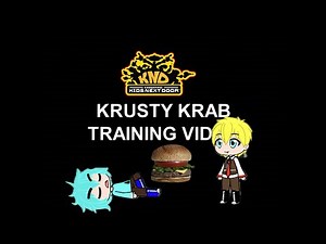 Krusty Krab Training Video! 🍔