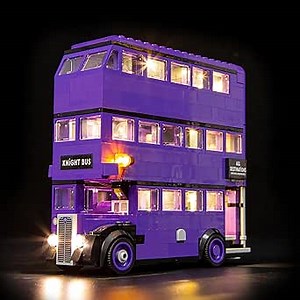 LIGHTAILING Light for Lego-76446 Knight-Bus Adventure - Led Lighting Kit Compatible with Lego Building Blocks Model - NOT Included The Model Set
