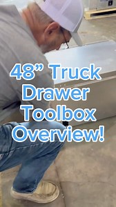 Discover excellence with our 48" Truck Drawer Toolbox – high quality...