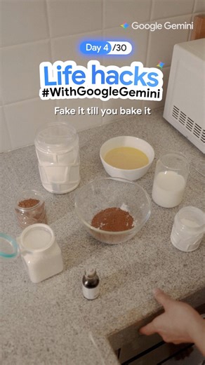 244K views · 1.5K reactions | I’m gonna have my cake and eat it too! #LifeHacksWithGoogleGemini | Google | Facebook