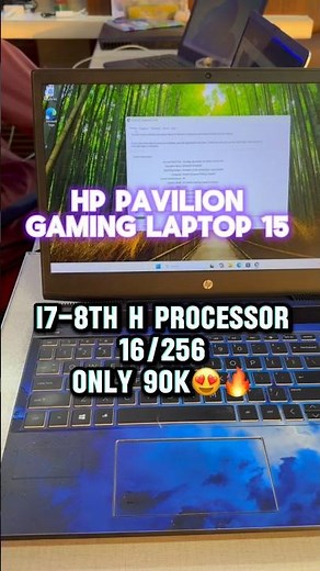 Hp pavilion gaming laptop 15-cx0xxx available for only 90,000rs #hppavilion #gaminglaptop #hp