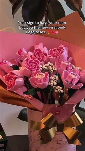 brickblingtoy.com | Lego pink roses.😻💕 #lego #legobuild #legoset #legoroses #pinkroses #fyp | Instagram