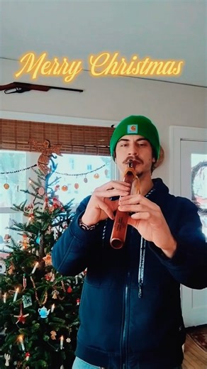 Native American Flute in G minor. Merry Christmas 🎄 #nativeflute #soothingsounds #gratitude #flute