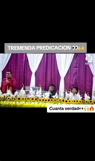 Tremenda Predicación del Hno Pastor Elías BA