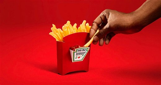 Heinz debuts new french fries box with hidden ketchup pocket