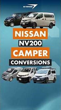 Nissan NV200 camping VANs Top 5 Japan made conversions #camper #campervan #camperconversion #nv200