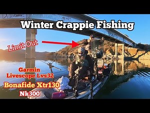Cold Water Crappie Fishing 🔥 - Lake Berryessa