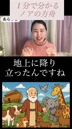 A one-minute summary of Noah's Ark. #Bible #OldTestament #eq #Talmud