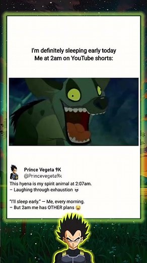 In The Lion King (1994) – Ed the Hyena – “2am Scrolling Energy”