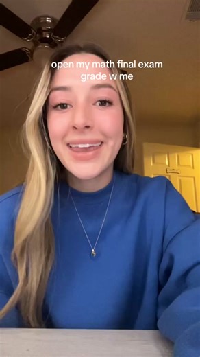 Opening My Math Final Exam Grade: Emotional Journey