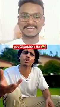 poo Chargeable Hai 😂|| Try Not To Laugh comedy pt 233