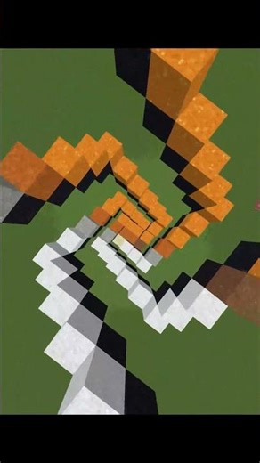 Satisfying Sand Art in Minecraft! Making Doremon Pixel Art #shorts #gaming #minecraft