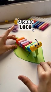 Gusano loco 🐛 Realiza esta divertida actividad si quieres desarrollar la creatividad, imaginación y coordinación mano ojo 🧠🧩✍🏻🙌🏻 #crecemos #maestraespecial #sensorial #motricidad | crecemos_cln