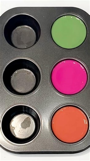 Neon shades #artshorts #viral #colormixingmagic