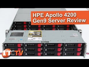 HPE Apollo 4200 Gen9 Server REVIEW