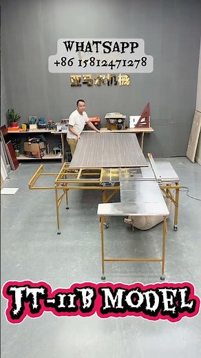 JT-11B Multi-Functional Sliding Table Saw - One Machine Solves Everything!