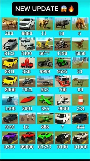 Indian Bikes Driving 3D || All NEW CHEATS CODES #shorts #ytshorts #shortsfeed