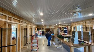 8.9K views · 117 reactions | A glimpse into Day 2 of our Holiday Market Transformation!! We are so excited!! We can’t wait for everyone to see the final product!! #holidaymarket | Kim and Andrew's Farm Market | Facebook