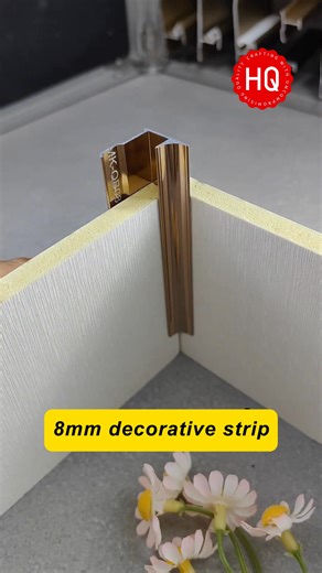 8mm wall panel trim#trims #lines #alloy #wallpanel #walldecor #buildingmaterials #style #art #renovations #homedecor #homedecoration #designinspiration | Harmercoveringsfloors