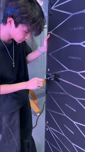 Meet the Future of Digital Signage – MDS Folding Poster Screen#led #leddisplay #posterleddisplay