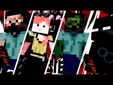 Super Smash Bros Ultimate - All Minecraft Victory Poses / Final Smashes