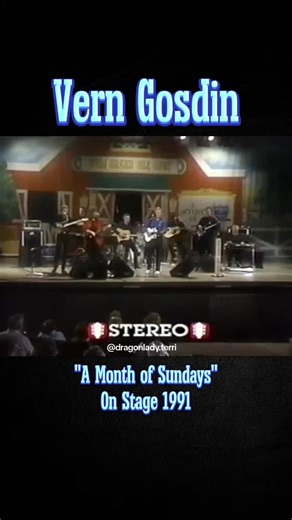Vern Gosdin live in 1991 with the song