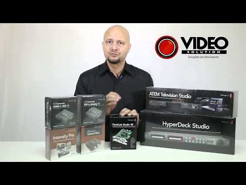 Blackmagic Design Placa de Captura e Reprodução Decklink Studio 4K