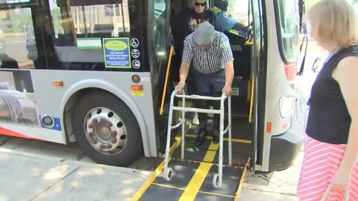 Adults with special needs participate in program to learn about riding Metrobus