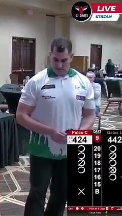 105K views · 492 reactions | Leonard Gates vs Chuck Puelo | Massive shot to win an ADO National Championship | USA Darts | Facebook