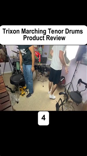 Part 4 Trixon Marching Tenor Drums Product Review #drum #drums #drummer #drumming #drumcover #drumline #drumteachers