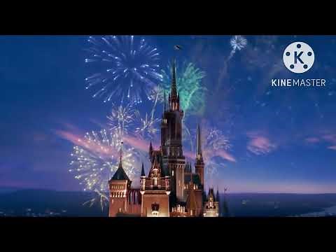 Disney logo Pinocchio 2022 variant with Disney 100 years of wonder fanfare