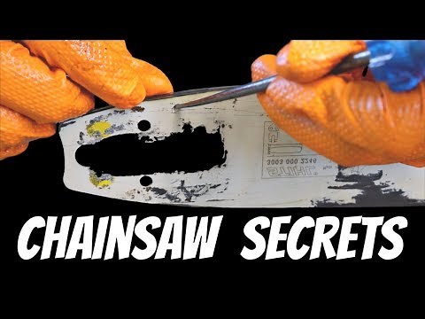 CHAINSAW SECRETS - The Pros Won't Tell You About