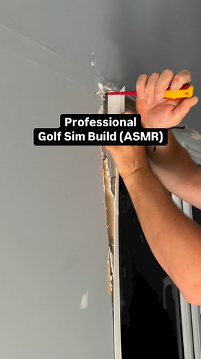 63K views · 377 reactions | Golf Simulator Room (ASMR) #Golfsimulator #golfsim #golf New full build for Josh Oddy | Golf Sim Rooms | Facebook