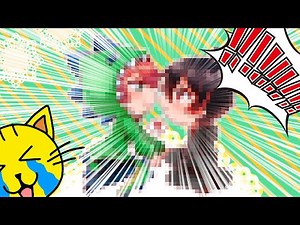 🍙 見つめ合う二人？じゃぱゆあァァ！カラフルピーチ からぴち 描いてみた じゃぱぱさん ゆあんくん 手描きイラスト‪@colorful_peach‬ ‪@yuankuunn‬