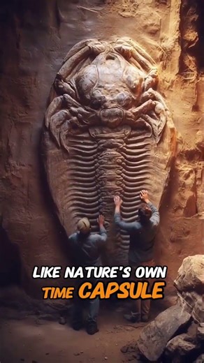 Perfectly Preserved Fossil Found Encased in Rock #fossil #discovery #paleontology