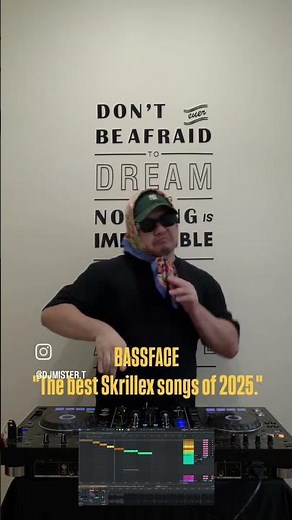 Bassface 🥴The best Skrillex songs of 2025. #skrillex #ʙᴇsᴛsᴏɴɢ #mistert #djmistert
